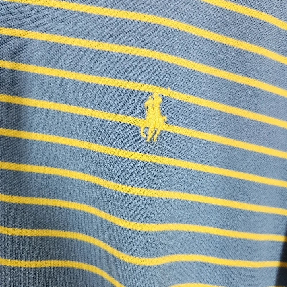 Polo Ralph Lauren Mens Striped Shirt Pima Cotton Sz M